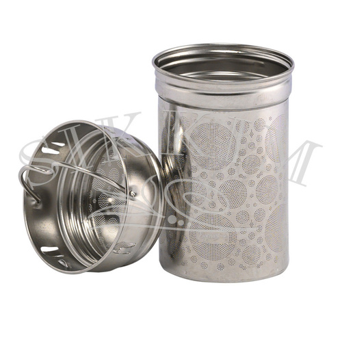 Termos JM z zaparzaczem `Geo White` 500ml